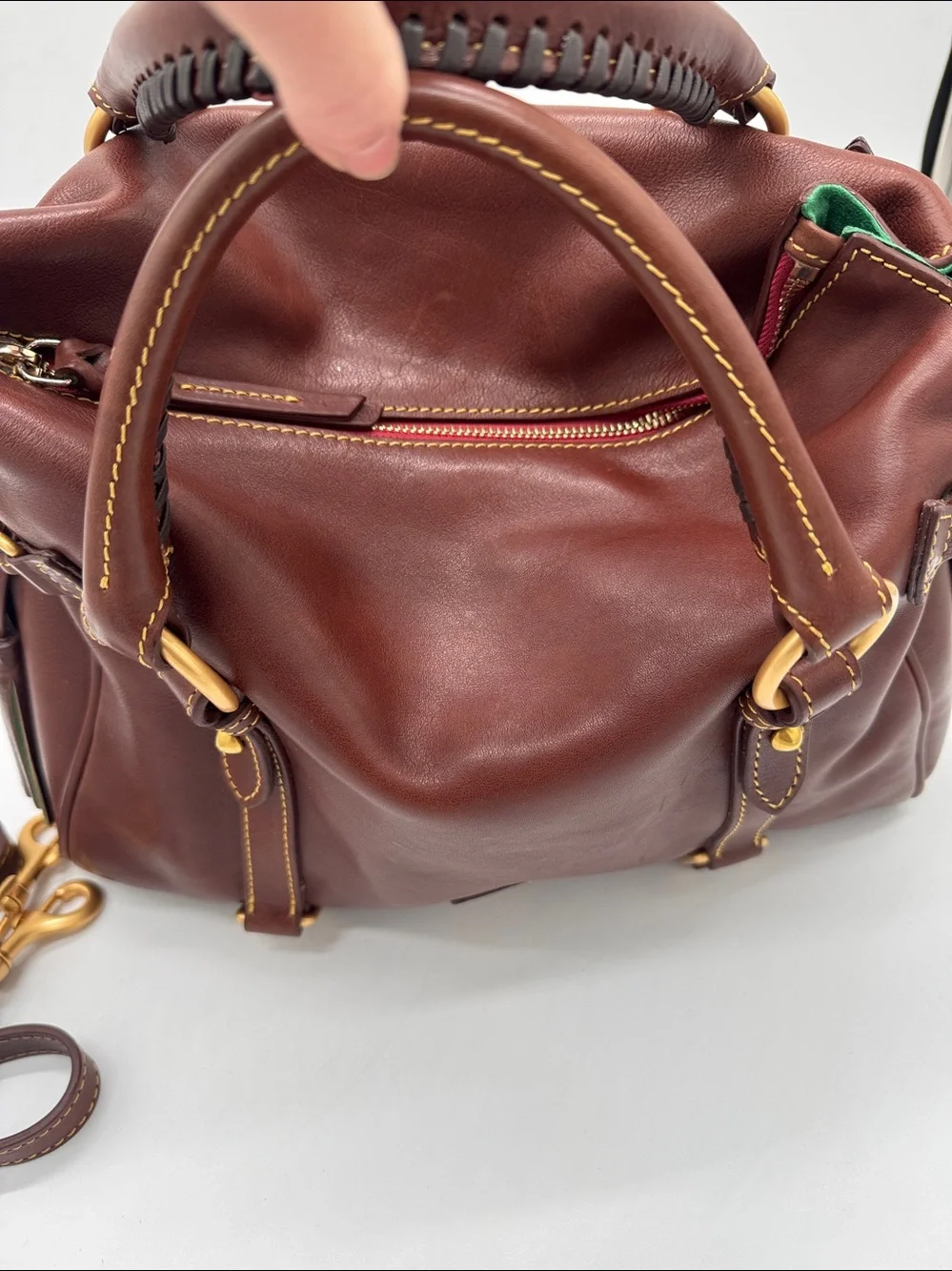 Dooney and Bourke Florentine satchel - Picture 12 of 16